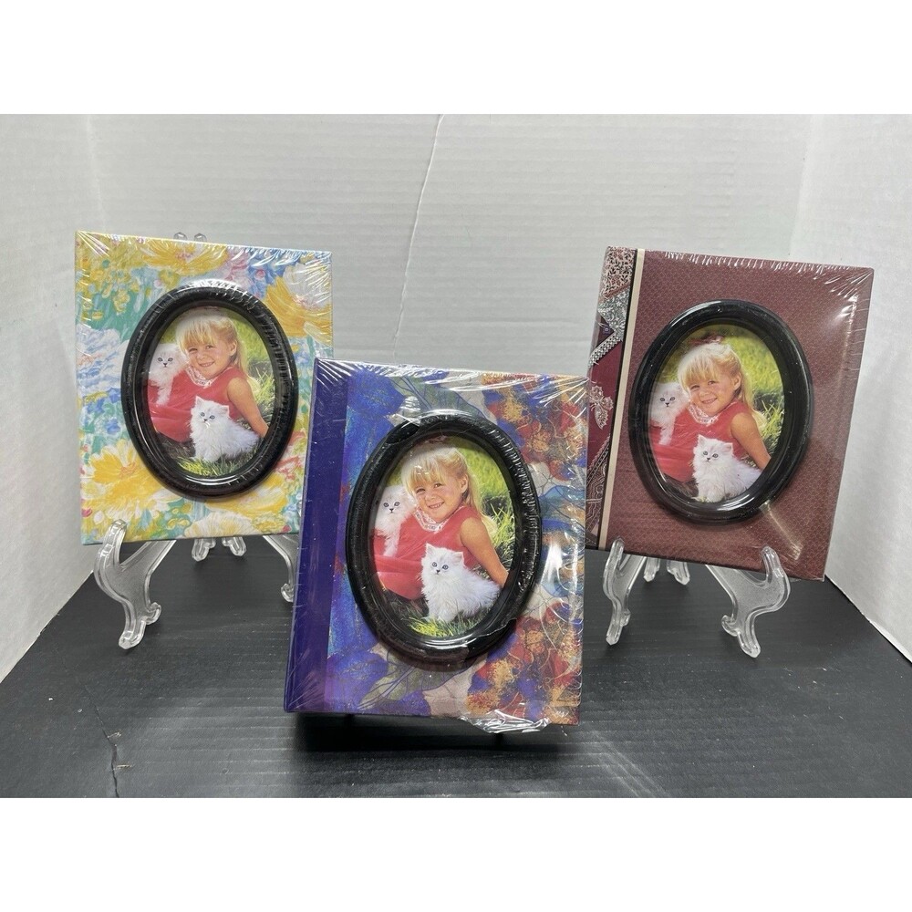 Lot of 3 Ring Max Photo Albums Holds 72 4x6" Photos Memo Note Holders Sealed